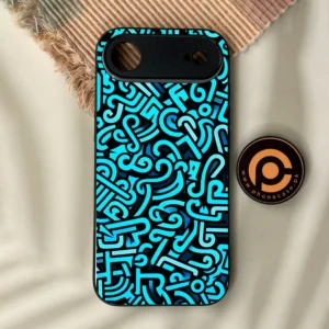 iPhone Air - Doodle Design - Premium Metal Printed Soft Bumper Shock Proof Case - Image 1