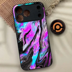 iPhone 17 Pro Max - Cosmic Inferno - Premium Metal Printed soft Bumper shock Proof Case - Image 1