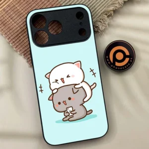 iPhone 17 Pro Max - Cute BuBu DuDu Series - Premium Metal Printed soft Bumper shock Proof Case - Image 1