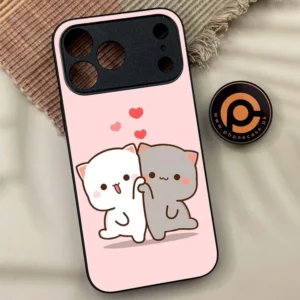 iPhone 17 Pro Max - Cute BuBu DuDu Design 6 - Premium Metal Printed soft Bumper shock Proof Case CS-40501 - Image 1