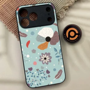 iPhone 17 Pro - Floral Series Design 5 - Premium Metal Printed soft Bumper shock Proof Case - Image 1