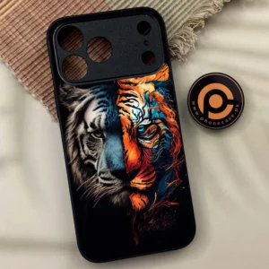 iPhone 17 Pro Max - Tiger 2.0 Series - Premium Metal Printed soft Bumper shock Proof Case - Image 1