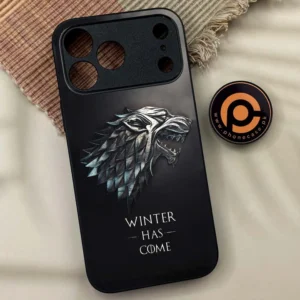 iPhone 17 Pro Max - Winter Has Come GOT - Premium Metal Printed soft Bumper shock Proof Case - Image 1