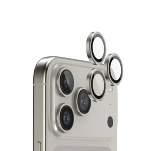 iPhone 17 Pro Max - Metal Camera Lens Protector Glass - Image 1