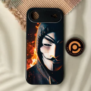 iPhone Air - Anonymous 2.0 Design 6 - Premium Metal Printed Soft Bumper Shock Proof Case - Image 1