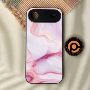 iPhone Air - Pink Design 8 - Premium Metal Printed Soft Bumper Shock Proof Case - Image 1