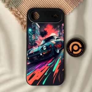 iPhone Air - Racing Series 2.0 Design 7 - Premium Metal Printed Soft Bumper Shock Proof Case - Image 1