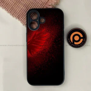iPhone 17 - Angel Wings 2.0 Series - Premium Printed Glass soft Bumper shock Proof Case - Image 1