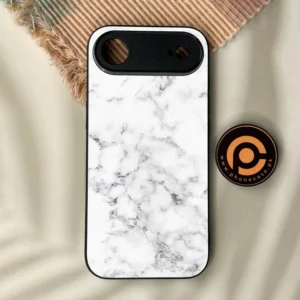 iPhone Air - White Design 10 - Premium Metal Printed Soft Bumper Shock Proof Case - Image 1